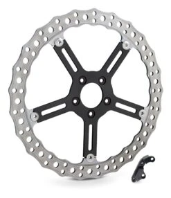Arlen Ness 15" Jagged Big Brake Front Rotor For Harley Dyna / Softail 2006-2017