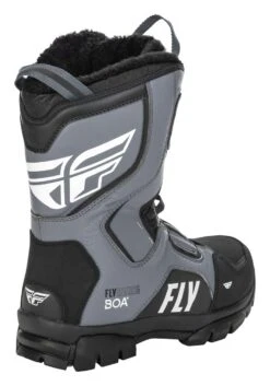 Fly Racing Snow Marker BOA Boots -Motorcycle Accessories Store fly racing snow marker boa boots black grey 1