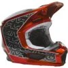 Fox Racing V1 Peril Helmet -Motorcycle Accessories Store fox racing v1 peril helmet red