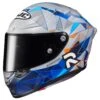 HJC RPHA 1N Espargaro Helmet -Motorcycle Accessories Store hjcrpha1 n espargaro helmet silver blue orange