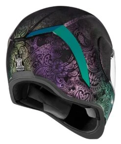 Icon Airform Chantilly Opal Helmet -Motorcycle Accessories Store icon hlmt afrm chnt opal purple 2