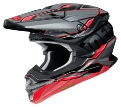 Shoei VFX-EVO Allegiant Helmet -Motorcycle Accessories Store shoei vfxevo allegiant helmet black grey red