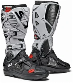 SIDI Crossfire 3 SRS Boots -Motorcycle Accessories Store sidi boots crossfire sr black ash